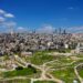 Aerial view of Amman city buildings during daytime.